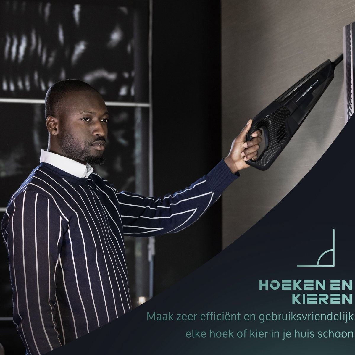 JAP Tornado S3C - Fest und flüssig - Alles in einem Handstaubsauger - Auto, Haustiere und Haus - Kabellos - Beutelloser Staubsauger - 5 Köpfe - 22.2V - Carbon