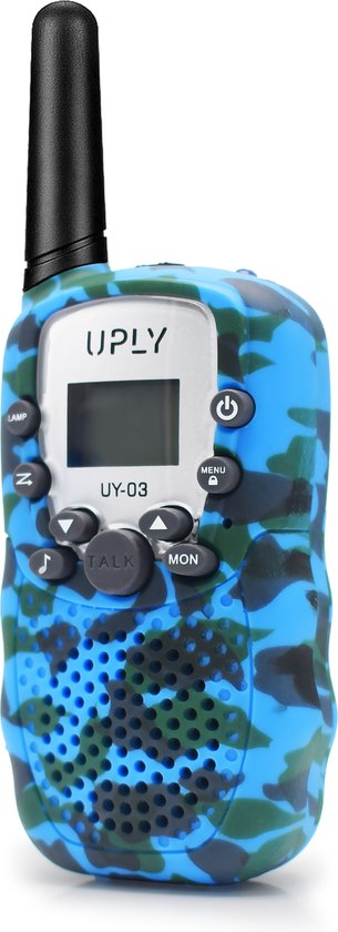 UPLY Walkie Talkie für Kinder und Erwachsene - Walkie Talkie - 5KM Reichweite - Set mit 2 Stück
