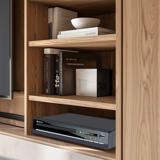 Denver - DVD/CD-Player - 1080P FULL HD - Dolby Digital Decoder - mit HDMI - Schwarz