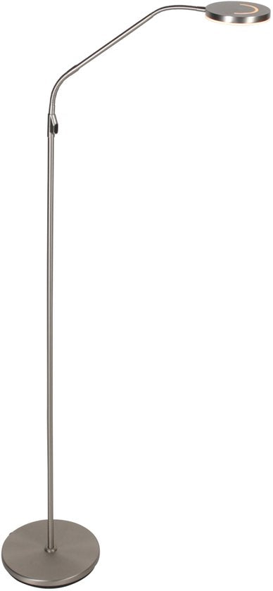 Steinhauer Exclusive – Stehlampe – Soleil2 – Stahl – Kunststoff und Metall – Designlampe – LED – 4389ST