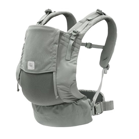 Stokke Limas Mesh, Glacier Green – Atmungsaktive Babytrage aus hochwertigen Stoffen – Sicher für Babys ab 1 Monat/4–15 kg – Inklusive abnehmbarer Tasche für Utensilien