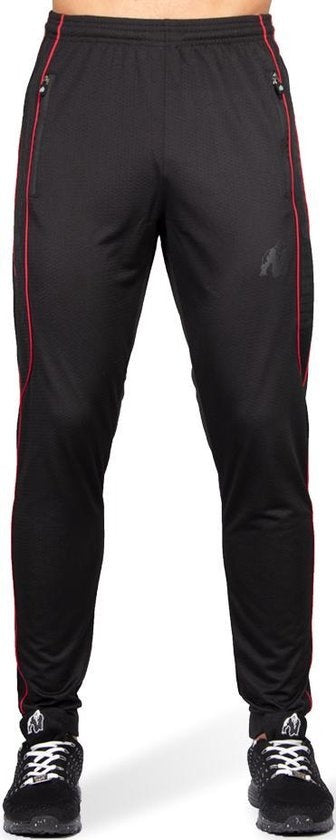 Gorilla Wear Branson Training Hose - Schwarz/Rot - M