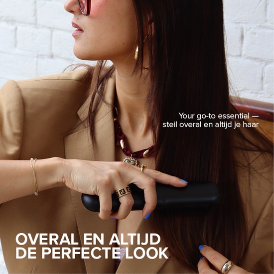 MAE® Touch Up – Kabellose Stylingbürste – Heizbürste – Kabelloses Glätteisen