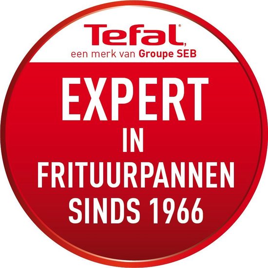 Tefal Simply One FF1608 – Fritteuse – 2,1 l – Coolwall – Sichtfenster – Leicht zu reinigen – 1900 W – Schwarz