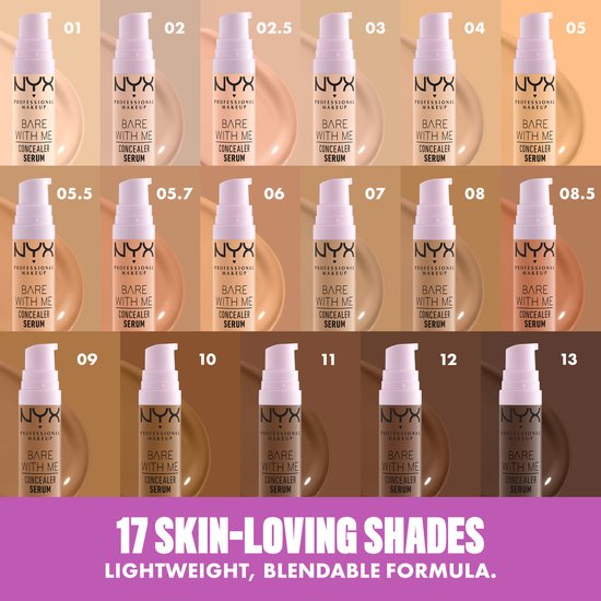 Nyx Professional Makeup Bare With Me Concealer Serum – Deep Golden – Concealer – Tiefes Gold