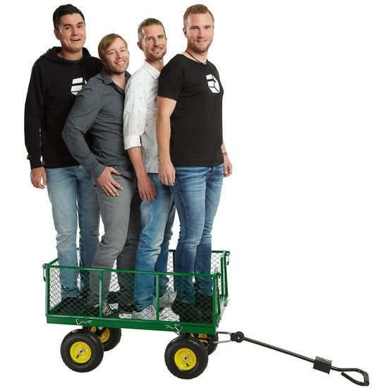 tectake - XXL Shedding-Wagen Gartenwagen Transportwagen - 401418