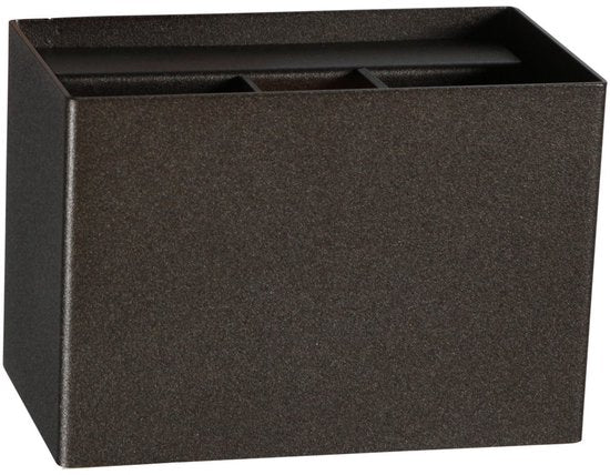 Wandleuchte „Cacao“ Muro 3365CA, dimmbare G9-LED-Stimmungsleuchte, modern, 13 × 7,5 × 9 cm, Steinhauer