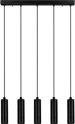 Squid Lighting Tube Row Pendelleuchte - schwarz