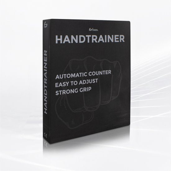 Verstellbarer Handtrainer - 2er-Set - 5 bis 60 KG - Fingertrainer - Handpresse - Griff-Trainer - Schwarz
