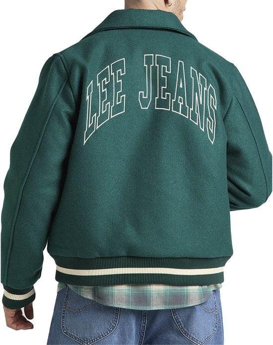 LEE Varsity-Jacke für Herren / Esmeralda – L