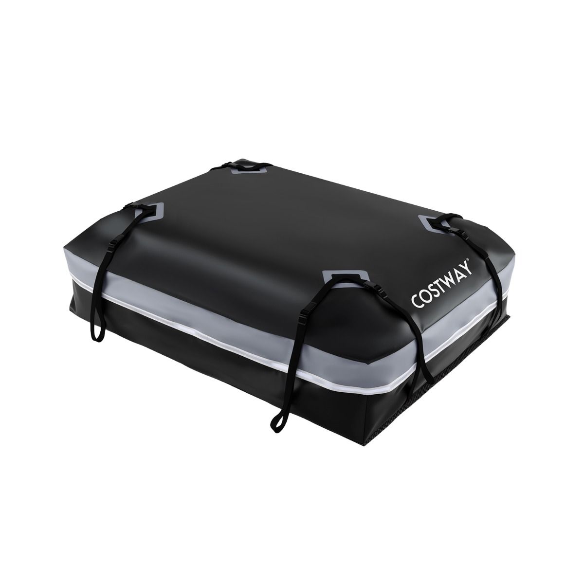 Coast Dachbox für Autos – 600 l – wasserdicht und rutschfest – grau