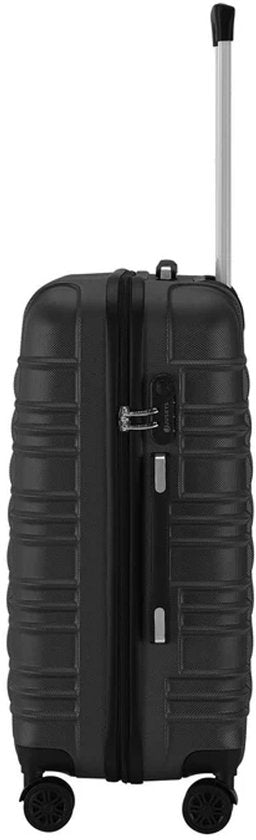 Hartschalenkoffer-Set Rom - 3-teilig - ABS - Schwarz