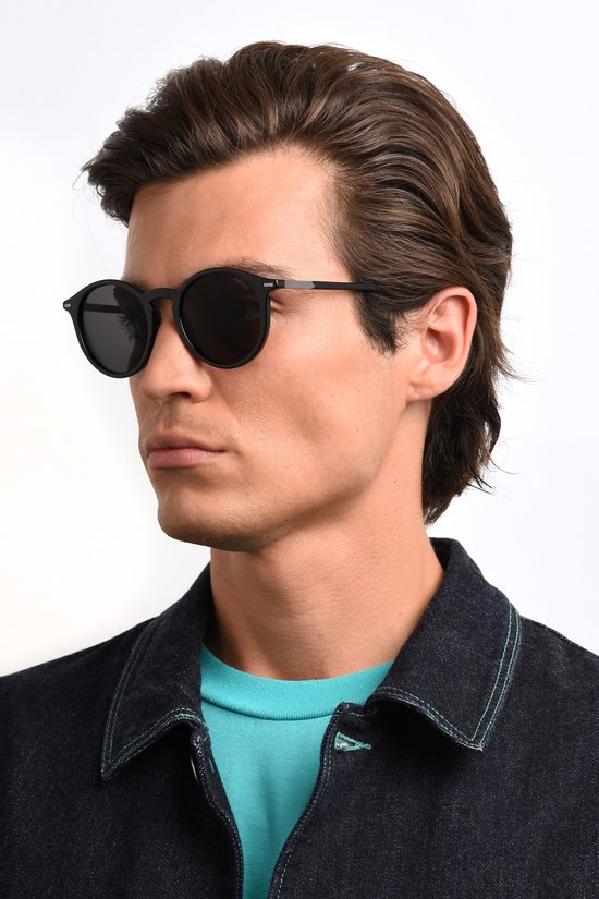 POLAROID Sonnenbrille, polarisiert, PLD 2116/S, Unisex, Schwarz