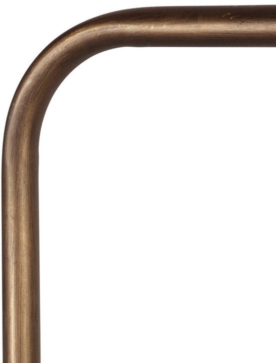 Stehlampe aus Bronze, 152 cm hoch, Stange 4737BR mit E27-Fassung, ohne Lampenschirm – Mexlite, zeitloses Metalldesign