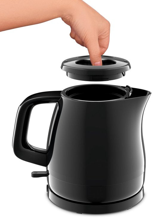 Tefal Delfini Vision KO1538 – Wasserkocher – 0,8 l – 2400 W – Schwarz