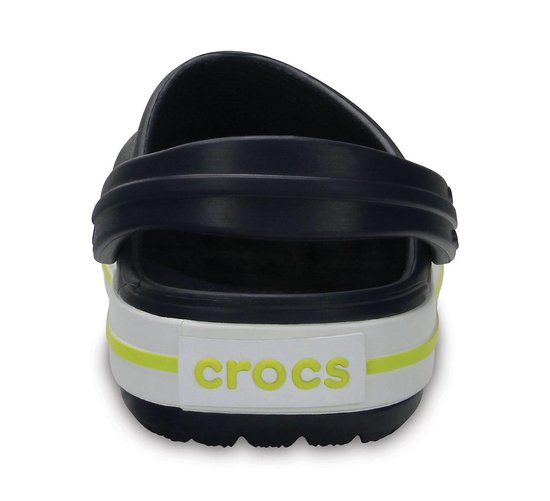 Crocs Slipper – Größe 20/21 – Unisex – dunkelblau/weiß/gelb