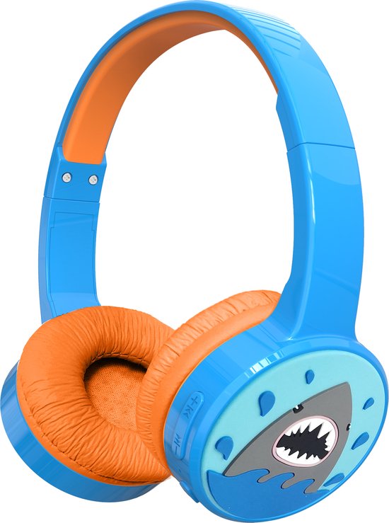 Denver Kopfhörer Kinder - Bluetooth - Drahtlos - bis zu 85db - Kinderkopfhörer - integriertes Mikrofon - BTH107BU