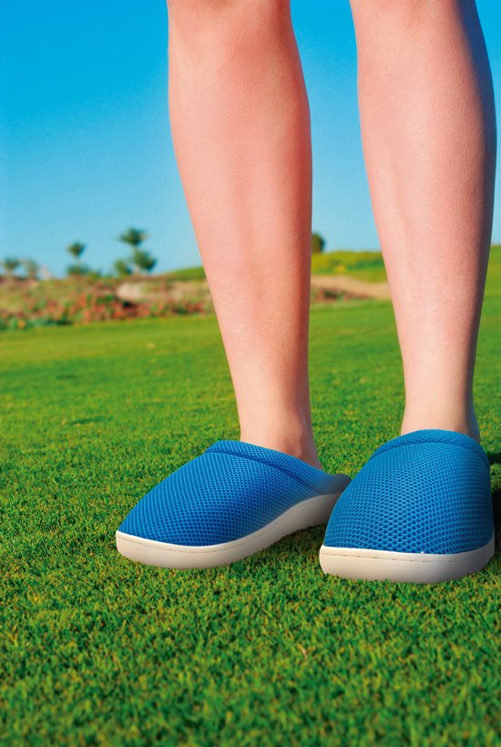 Stepluxe Slippers - Gel-Pantoffeln - Für Männer und Frauen - Blau - Größe 35/36