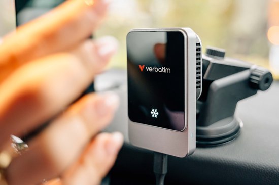 Verbatim Autoladegerät für Magsafe 15W Cnd-03 für Apple Rgb Handys