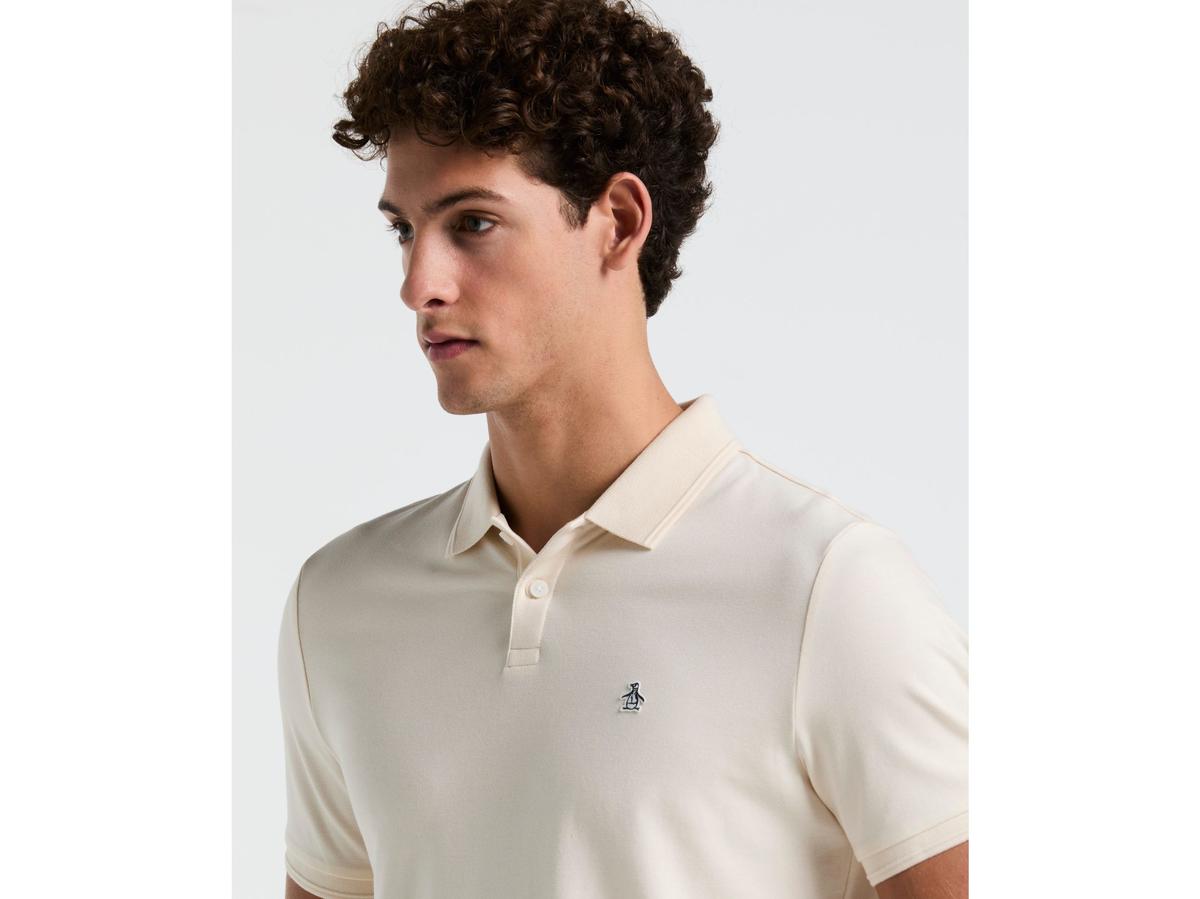 Original Penguin Daddy 2.0 Poloshirt – Birch – Größe M