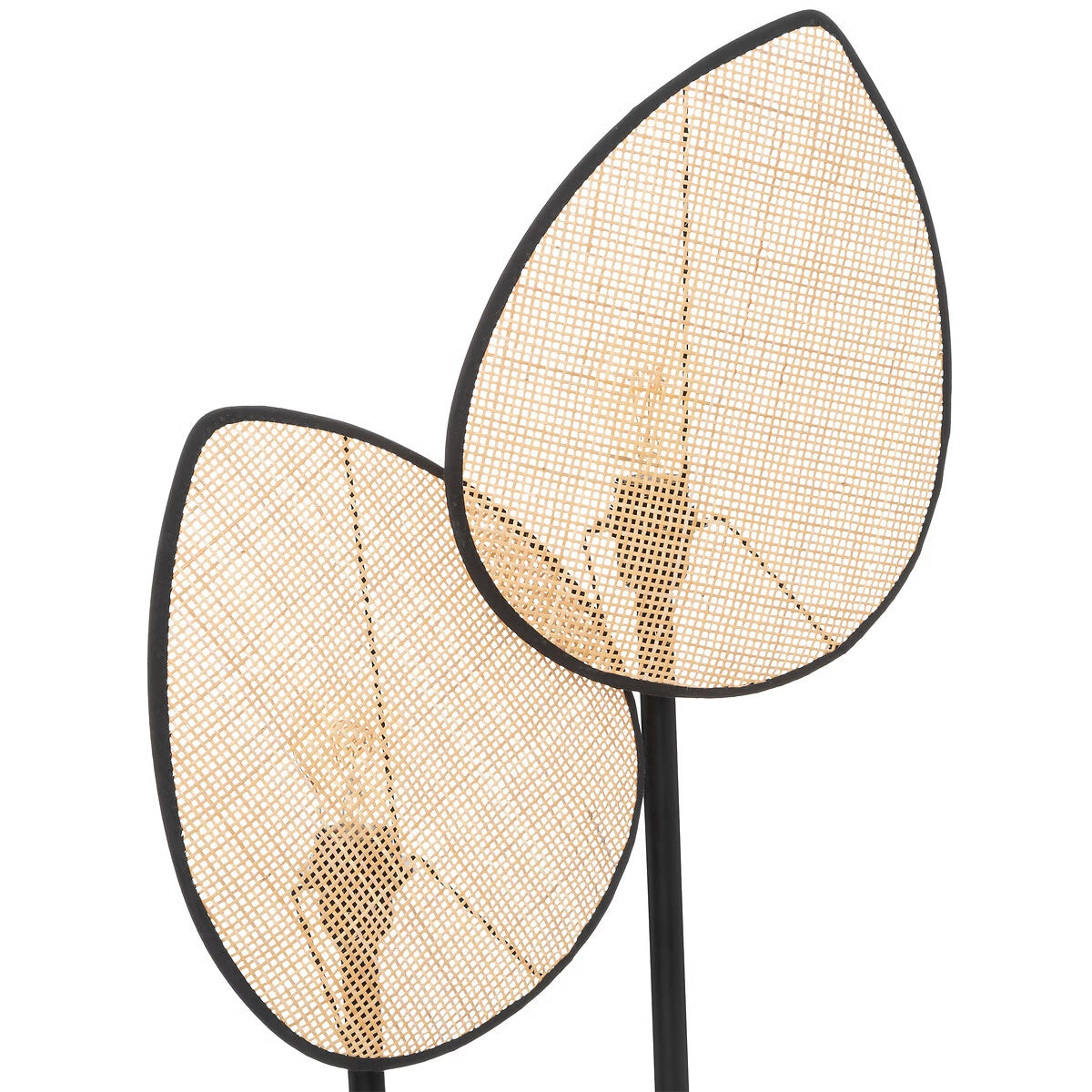 Atmosphera Olme Stehlampe – Metall und Naturholz – 143 cm