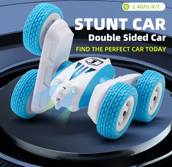 Fuegobird RC Car - Mini Stunt ferngesteuertes Auto - blau