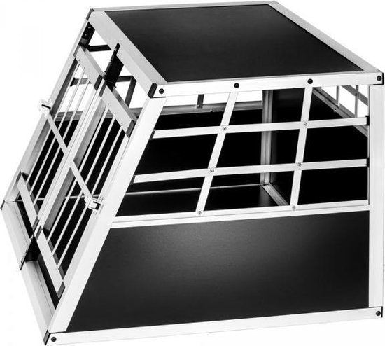 tectake Autobank - Hundebank - 89 x 69 x 50 cm