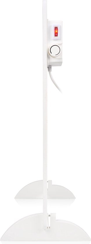 Tristar KA-5090 Infrarot-Flächenheizung – 425 Watt – Einstellbarer Thermostat – IP44 spritzwassergeschützt – Weiß