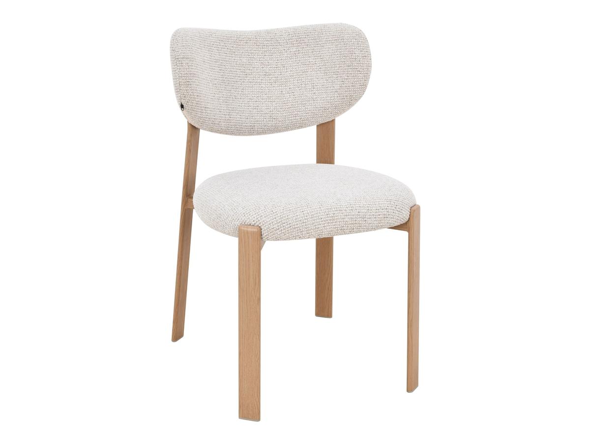 Criks Design Vika Esszimmerstuhl – 2er-Pack – Eiche/Beige