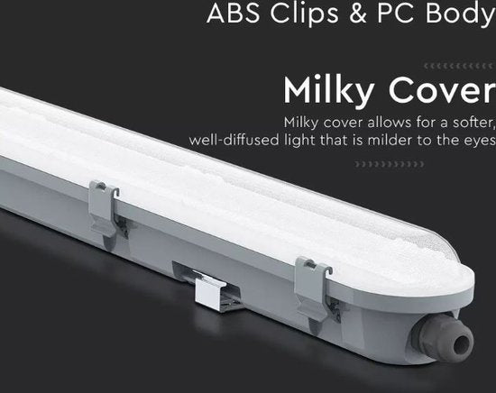 V-tac VT-120036 LED-Leuchtstoffröhre 120cm - 36W - 6400K - 4320 Lumen - IP65