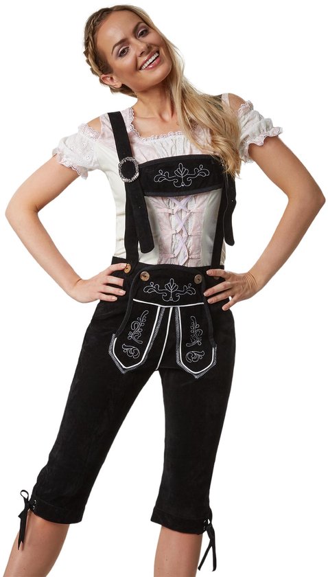 Dressforfun Lederhose Tegernsee L - Faschingskostüm Kostüm Halloween Kostüm Fasching Kostüm Partykleidung - 302817