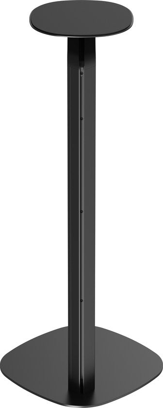 VDD-Lautsprecherständer - Universal-Lautsprecherständer - Lautsprecherständer - Bodenständer - Kabelmanagement - 2er-Set - Schwarz