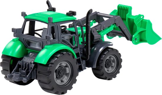 Sonstige Marken: Farmer-Reibungstraktor + Lader, grün/schwarz
