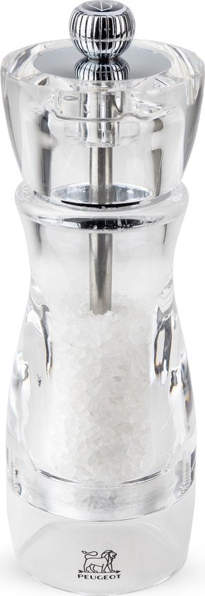 Peugeot Vittel Salzmühle 16 cm – Transparent – Acryl