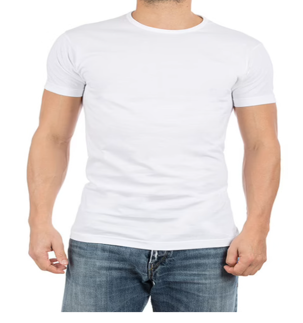 Alan Red 4er-Pack O-Neck Shirts Derby weiß - Größe L