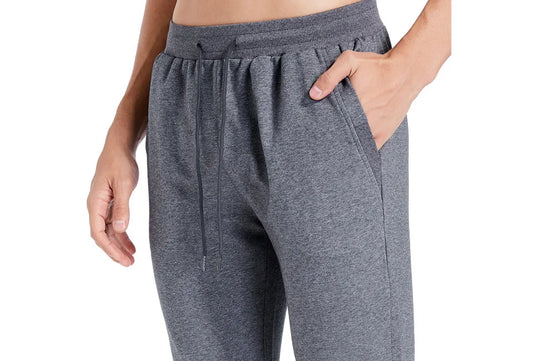 Milanoro Bequeme und ultraweiche Jogginghose Anthrazit – Baumwollmischung – Mit elastischem Bund