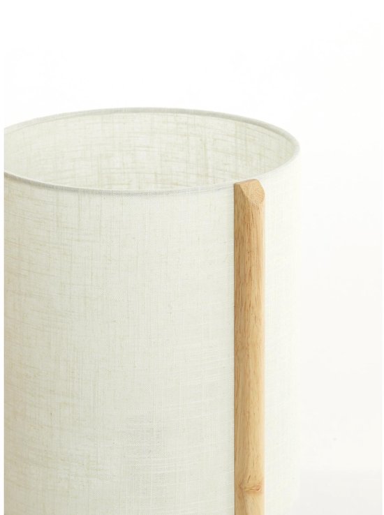 Light & Living Tischlampe Braun – Holz – Ø 28 x 44 cm – E27