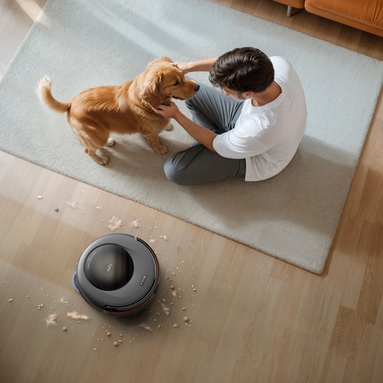 Eufy Omni C20 beutellos, Schwarz, Grau