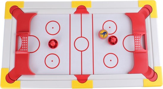 Toi-toys Air-Hockey-Tisch 48 X 26 13 cm 5-teilig - rot - weiß
