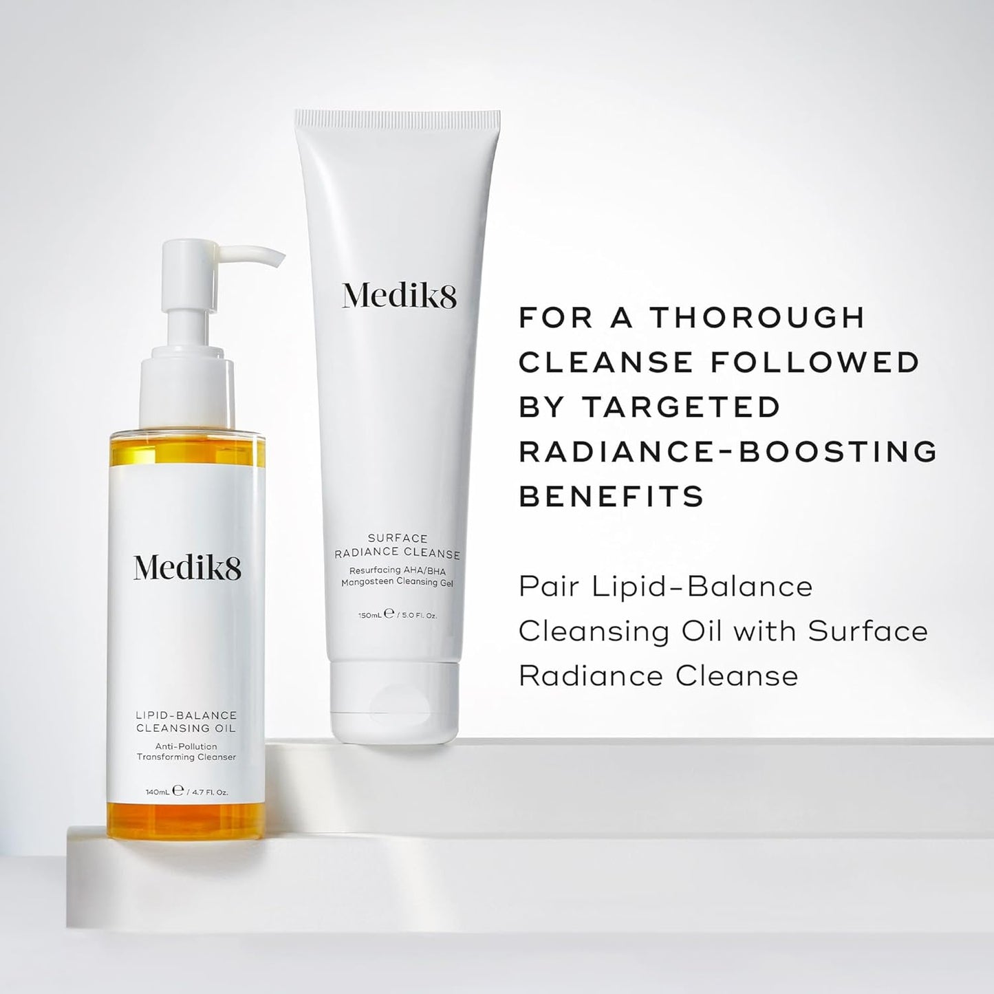 Medik8 Lipid-Balance Cleansing Oil 140 ml - Sanftes, pflegendes Reinigungsöl für perfekt ausbalancierte Haut