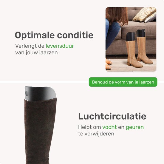Proskill Stiefeldehner - 12 Stück - Stiefelfüller - Stretcher - Damenstiefel - Schuhdehner - Pferdestiefel
