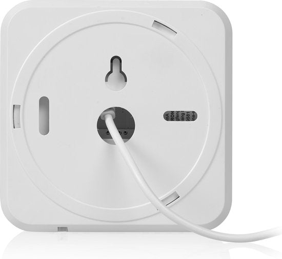 Smartwares FGA-13900 – Luftqualitätsmessgerät für Kohlendioxid – CO₂-Alarm – 85 dB – 3 Sensoren – Sprachansage