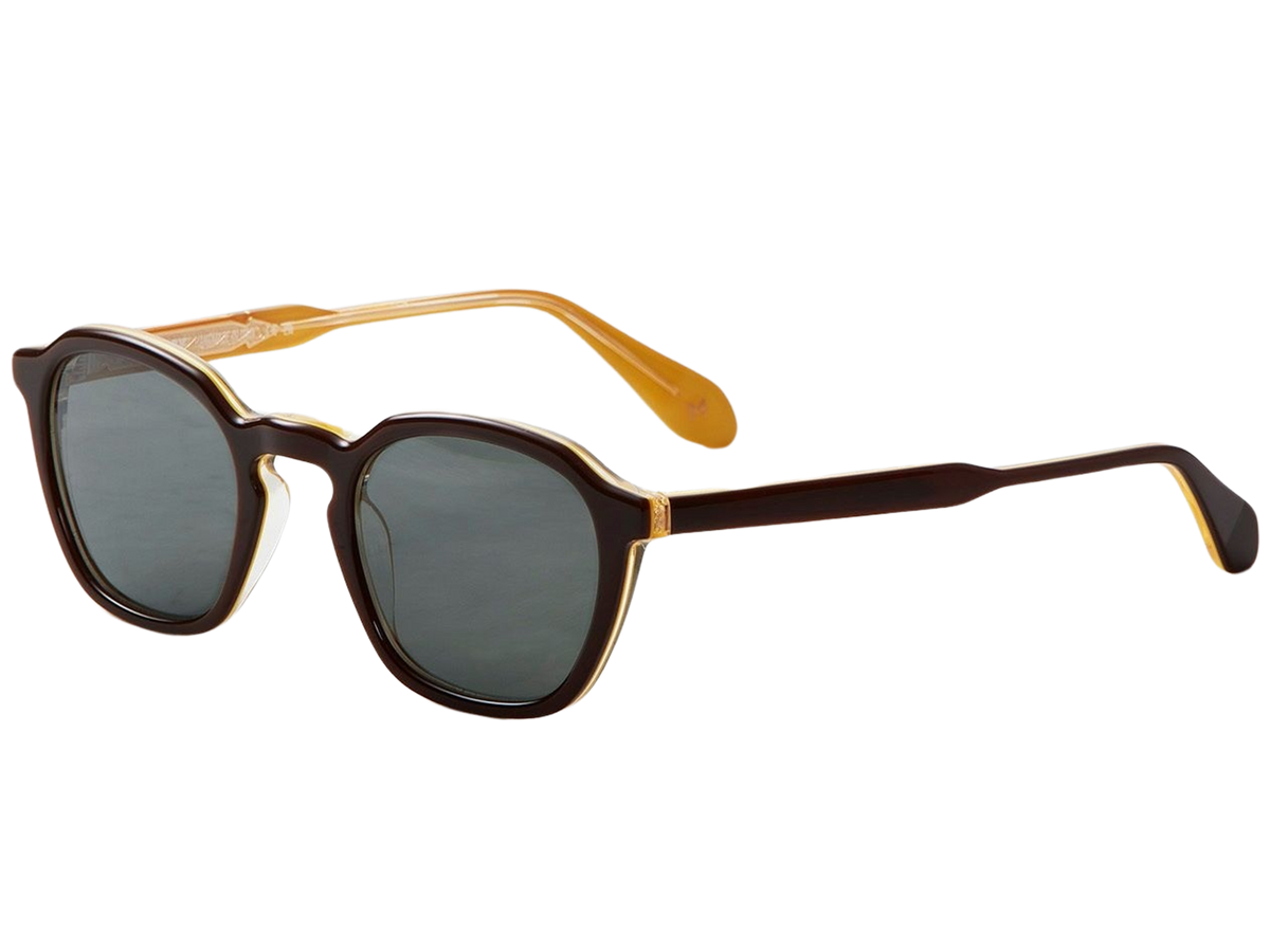 Dick Moby Girona Sonnenbrille – Braun-Gelb – 48 mm – Unisex