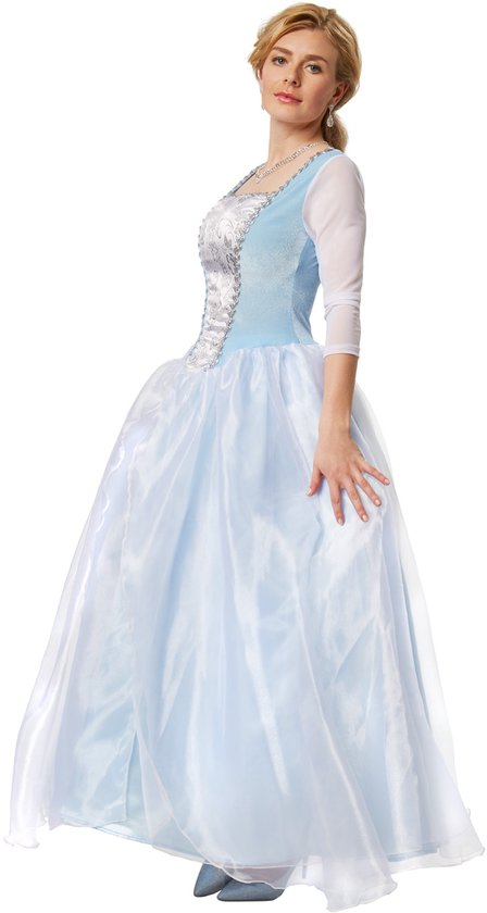 Dressforfun Faschingskostüm Verziertes Prinzessinnenkleid Cinderella – Damen – Größe M