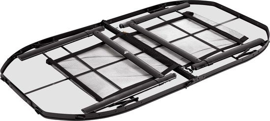 Bo-Camp – Industrial – Tisch – Woodbine – Oval – Kofferausführung – 150 x 80 cm