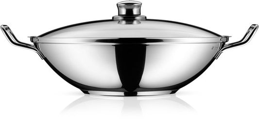 WMF Taiwan 0798366040 Wok-Set, 3-teilig, 36 cm
