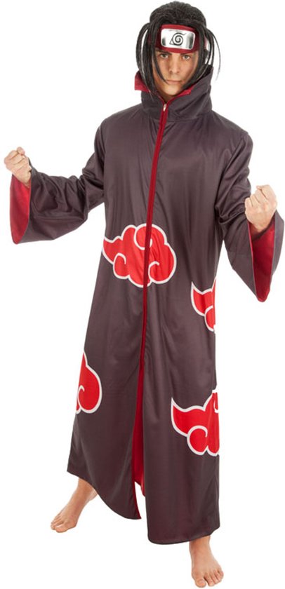 CHAKS Naruto Itachi Kostüm - Herren - Universalgröße