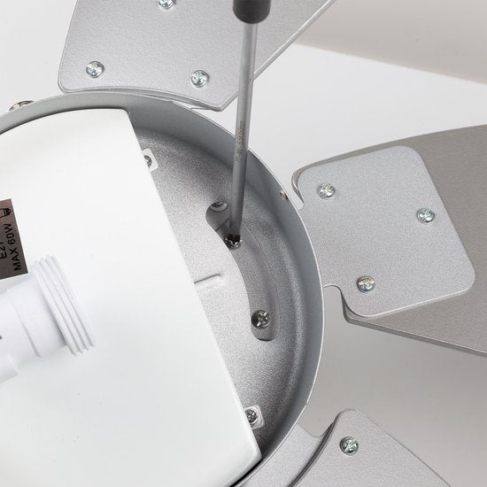 Deckenventilator Tristar VE-5810 – Deckenventilator mit Zugschnur – 3 einstellbare Geschwindigkeitsstufen – Ø 76 cm – Weiß
