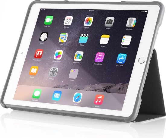 STM Tablet-Hülle für iPad Air 2 – Dux Schwarz
