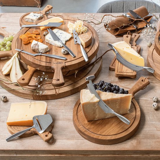 Boska Käsebeil Hard Monaco+ No.6 - Käsebeil - Käsemesser - Käsebeil für gereiften Käse - Edelstahl - Spülmaschinenfestes Käsebeil - Küchenutensilien - Küchenzubehör - - 10 Jahre Garantie